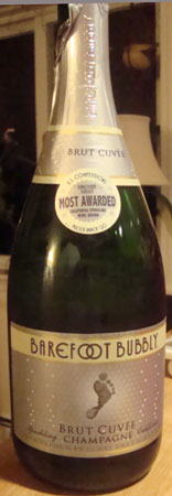 Barefoot Bubbly Brut Champagne