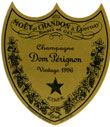 Dom Perignon Label 1996