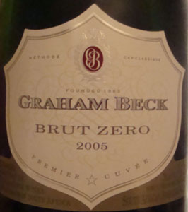 Graham Beck 2005 Brut Zero