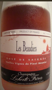 Laherte Freres Les Beaudiers Rose de Saignee Vieilles Vignes de Pinot Meunier