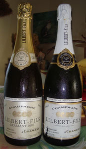 Lilbert-Fils Cramant NV and Cramant 2005 Blanc de blancs