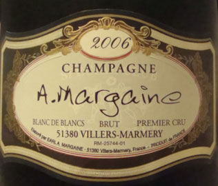 Champagne A Margaine Special Club 2006 Blanc de Blancs