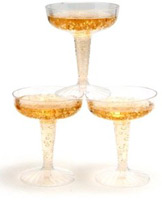 disposable bulk plastic champagne glasses