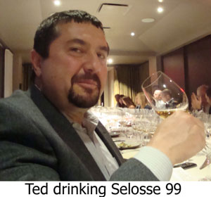 Ted Drinking Selosse 1999 from Magnum